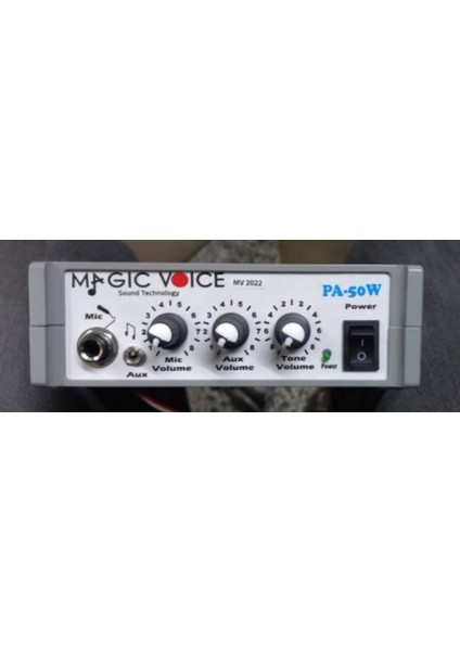 Magicvoice MV-2022 12 Volt 50 Watt Mini Pazarcı Anfisi Mini Araç Oto Amfisi