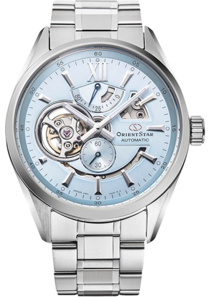 Star RE-AV0127L00B Limited Edition Otomatik Çelik Gri Mavi Kadran Safir Cam 10 Atm 41 mm Erkek Kol Saati