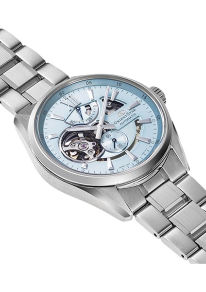 Star RE-AV0127L00B Limited Edition Otomatik Çelik Gri Mavi Kadran Safir Cam 10 Atm 41 mm Erkek Kol Saati fırsatları