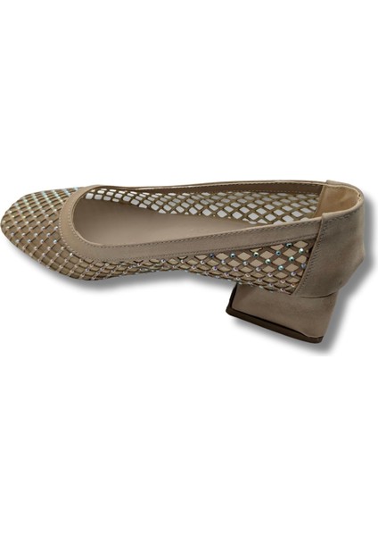 Xanthippe | Kadın Topuklu Babet - Xanthippe - Altın - 37 indirimleri