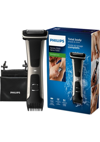Bodygroom Series 7000 Entegre Tarak Başlıklı Tıraş Makinesi (3 -11 MM)BG7025/15