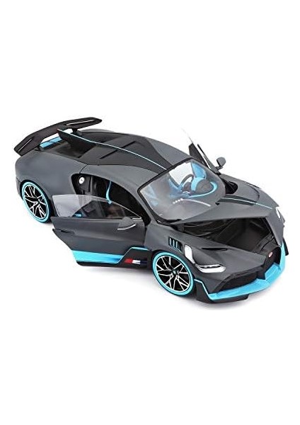 Spielwaren 18-11045-0000002 18-11045BK Bburago Bugatti Dıvo 1:18 Model Araba