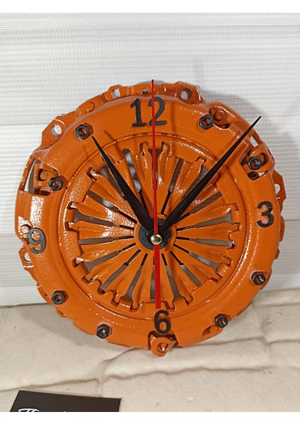 Enteresan Araba Parçası Duvar ve Masa Saati