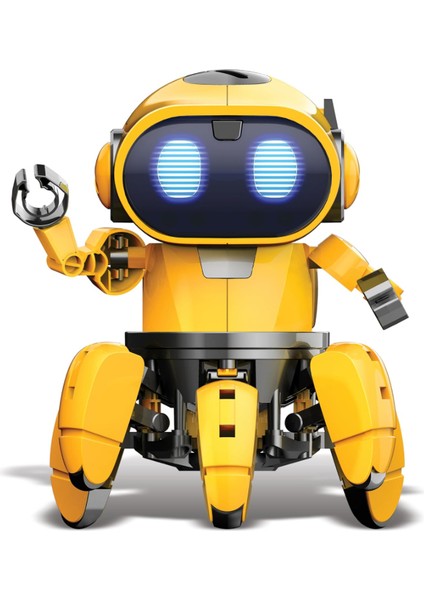 Construct Create Tobbie Kendini Yönlendiren Yapay Zeka Robotu, 114 Parçalı Dıy Stem Kit