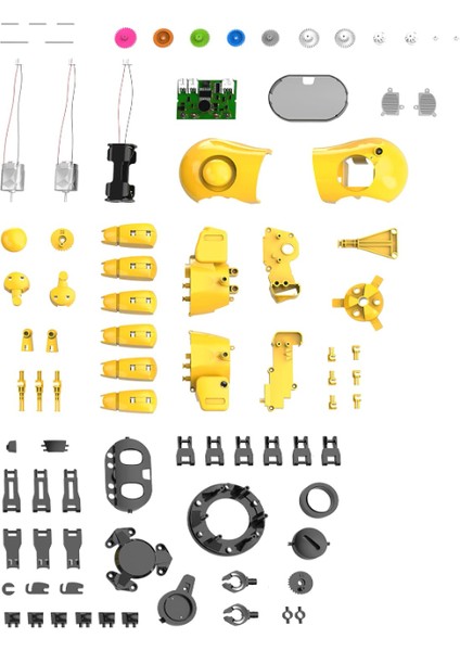 Construct Create Tobbie Kendini Yönlendiren Yapay Zeka Robotu, 114 Parçalı Dıy Stem Kit