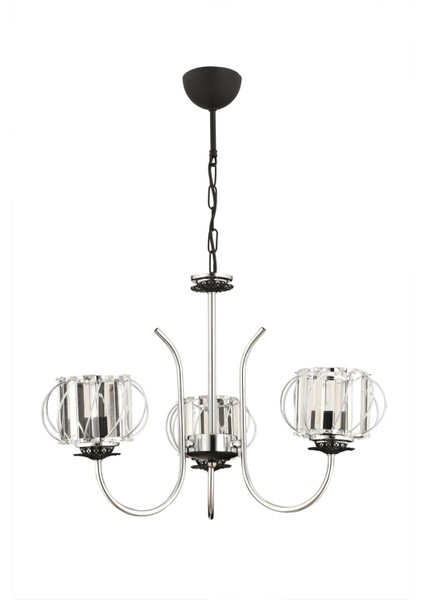 Stella 3 Lü Modern (Kristal Taşlı) Salon Yatak Odası Mutfak Genç Odası Avize