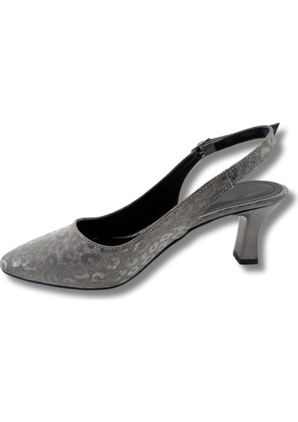 Titania | Abiye Arkası Açık Stiletto - Titania - Platin - 36 fiyatları