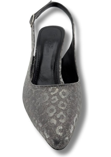 Titania | Abiye Arkası Açık Stiletto - Titania - Platin - 36 modelleri