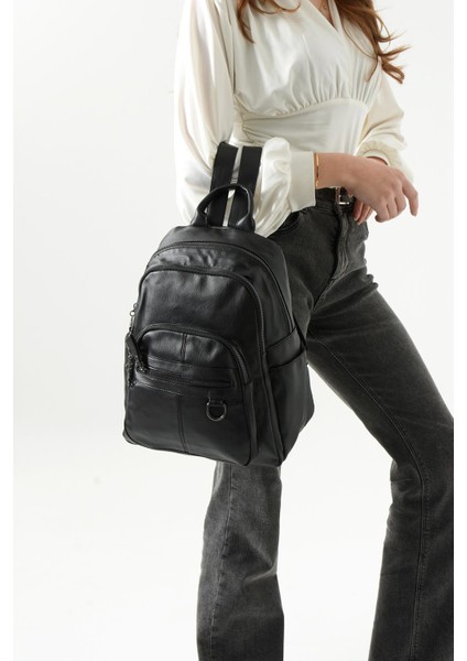 Miloya Kadın Saten Sırt Çantası