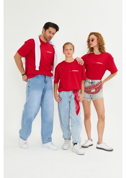 Los Angeles Baskılı %100 Pamuk Oversize Kadın Tişört fırsatları