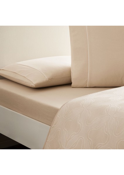 Jakar Soleya Tek Kişilik Pike Takımı Bej modelleri