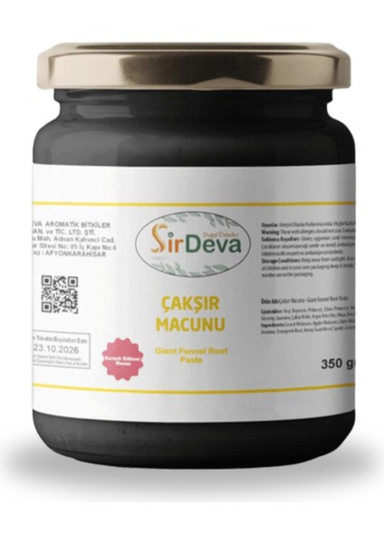 Çakşır Macunu (350 Gr.)