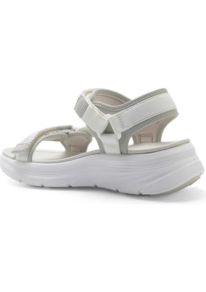 Gray 5fx Kırık Beyaz Kadın Spor Sandalet