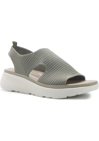 325575.Z 5fx Haki Kadın Spor Sandalet