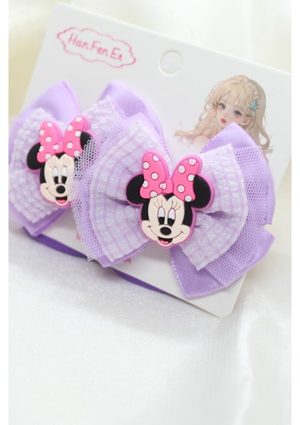 Mini Mouse Lastikli Kız Çocuk Okul Tokası 23 Nisan Tokası indirimleri