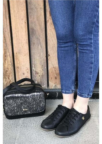 Jojo 5fx 101947057 Kadın Sneaker Ayakkabı Siyah 36-40