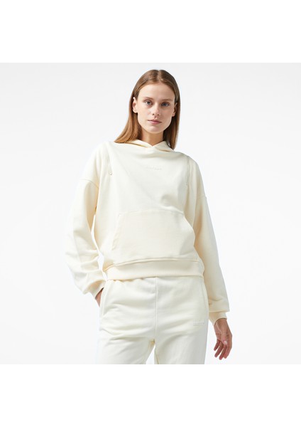 Unıted4 Classic Kadın Krem Sweatshirt