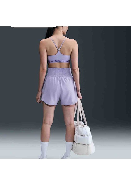 One Dri-Fit Ultra High-Waisted 8cm (Approx.) Brief-Lined Multidirectional Kadın Şort