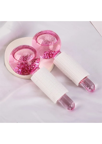 Soğuk Masaj ve Terapi Topu / Crystal Ice Ball Roller Yüz Kaldırma Masajı Buz Küresi fiyatları