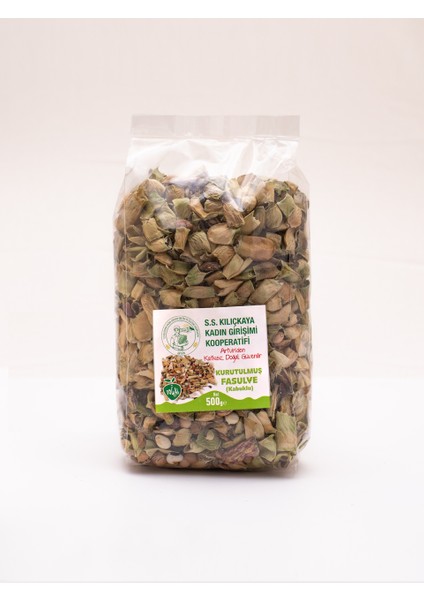 Kurutulmuş (Kabuklu) Yerli Yeşil Fasulye 500 GR fiyatları