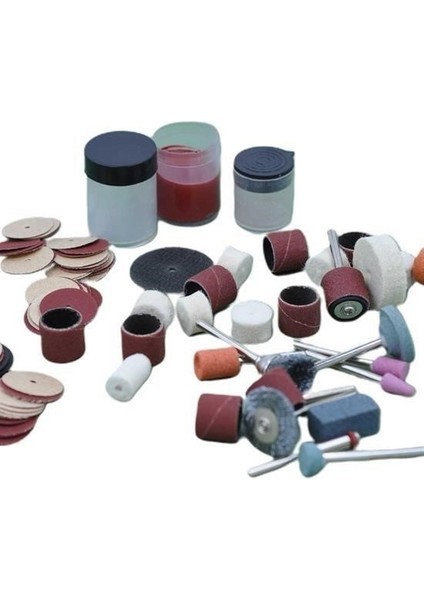 ® 105 Parça Metal Zımpara Gravür Taşlama Oyma Seti Kalıpçı Takımı