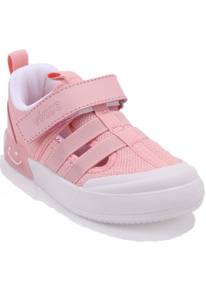 Momo 346P24Y145 Pudra Ortopedik Günlük Işıklı Kız Çocuk Spor Ayakkabı
