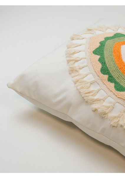 SOLAR VISION - Göz Figürlü Püsküllü Punch Kırlent Kılıfı fiyatları