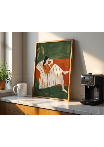 Mutfak Duvar Sanatı Ahşap Çerçeveli Mutfak Duvar Tablosu fiyatları