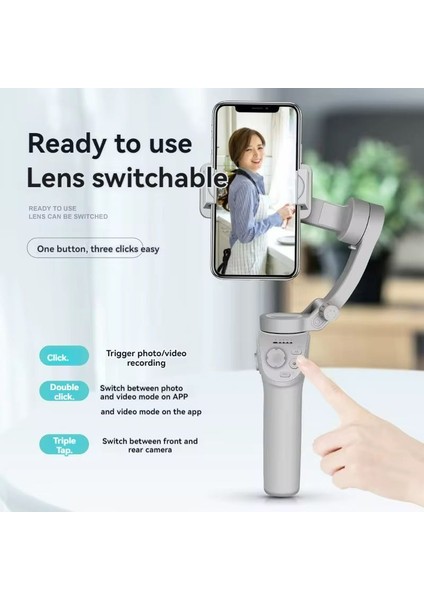 Toıko 3 Eksenli Akıllı Telefon Gimbal Sabitleyici