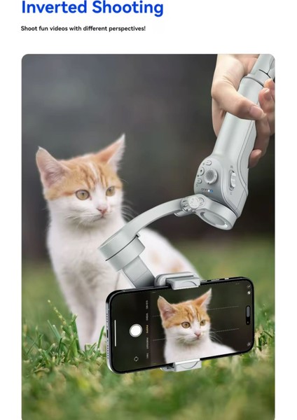 Toıko 3 Eksenli Akıllı Telefon Gimbal Sabitleyici