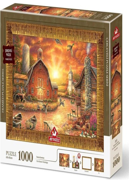 Art Puzzle 1000 Gün Batımı Yolculuğu 5692