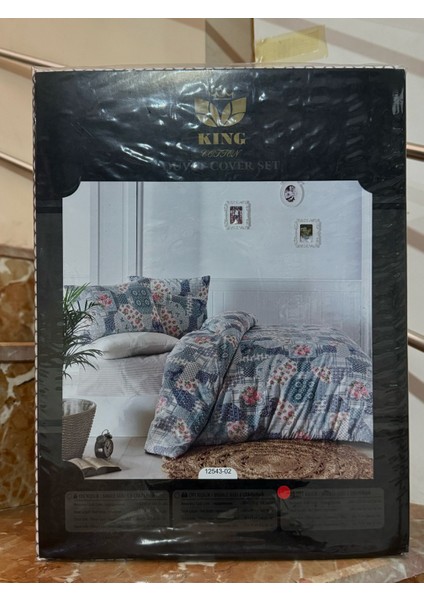 Desenli Çift Kişilik Nevresim Takımı (4 Yastıklı) modelleri