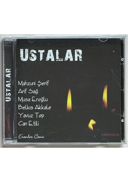 Ustalar CD Arif Sağ,mahzuni Şerif,musa Eroğlu … (Orjinal Dönem Baskı Cd)