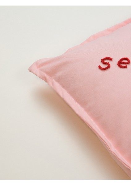 SELF LOVE BABY - Dikdörtgen Punch Kırlent Kılıfı modelleri