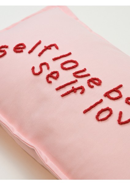 SELF LOVE BABY - Dikdörtgen Punch Kırlent Kılıfı fırsatları