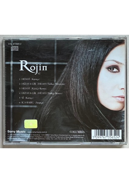 Rojin Si CD (Orjinal Dönem Baskı)