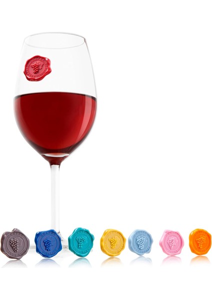 Vin Klasik Mühür Cam Markör, Cam, Renkli, 1 Adet (1'li Paket), 8