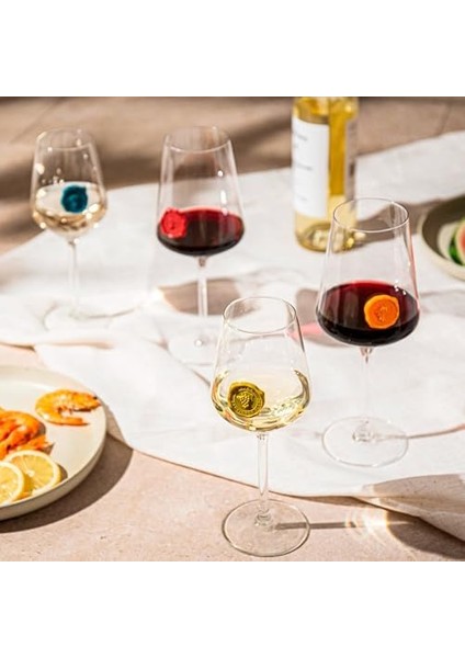 Vin Klasik Mühür Cam Markör, Cam, Renkli, 1 Adet (1'li Paket), 8 modelleri