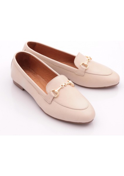 102 Kadin Metal Aksesuarli Zenne Loafer fiyatları