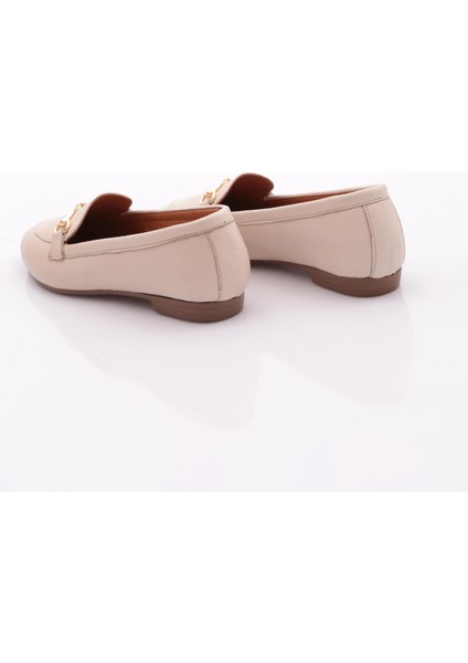 102 Kadin Metal Aksesuarli Zenne Loafer modelleri