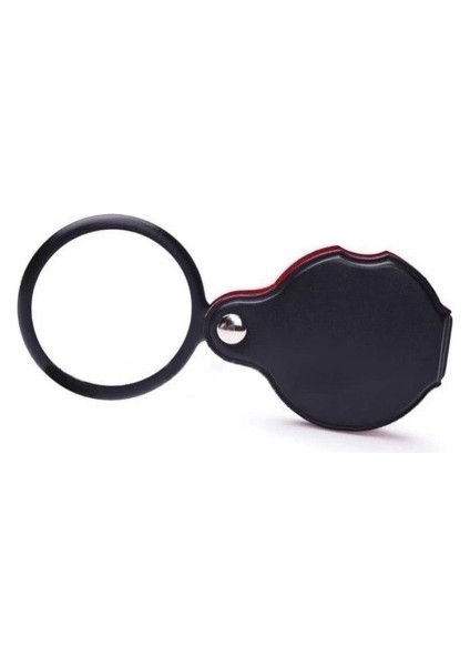 5x 60MM Cam Optik Lens,katlabilir,deri Kaplamalı Cep BÜYÜTEÇXX1051