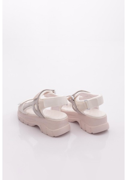 4740-22Y Kadin Kalin Taban Cirtli Sandalet