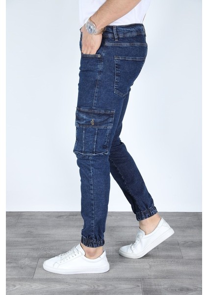 Erkek Kargo Cepli Kot Pantolon modelleri