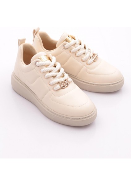 B1009 Kadin Aksesuarli Sneakers Ayakkabi