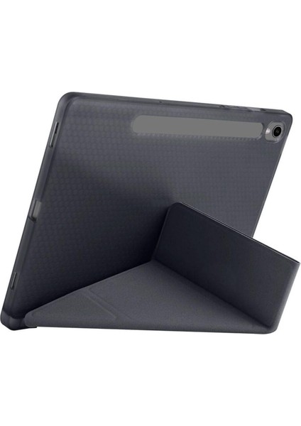 Galaxy Tab S10 Fe 10,9 Uyumlu Kılıf Katlanabilir Kalem Bölmeli Standlı Kapak