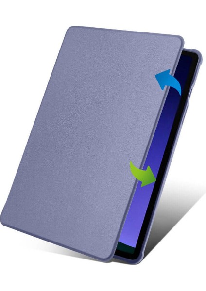 Galaxy Tab S10 Fe 10,9 Inç Uyumlu Kılıf Kalem Bölmeli 360 Dönebilen Standlı Kapak fırsatları