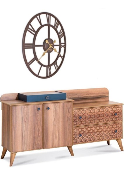 Saat 2654 A Ultima Ferforje 41 Cm.iskelet Duvar Saati indirimleri