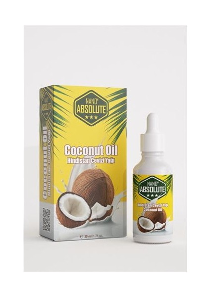 Saçlar İçin Hindistan Cevizi Yağı 50 ml