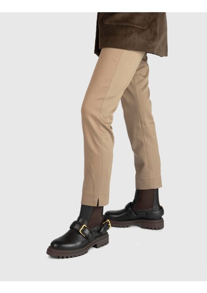 Jimena Hakiki Deri Kadın Kahverengi Bot fiyatları