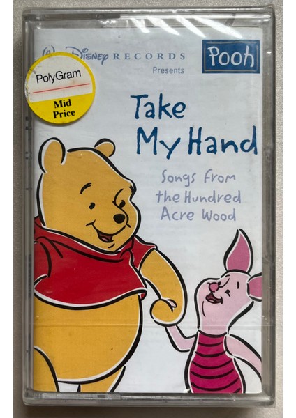 Winnie The Pooh Take My Hand Fim Müziği Kaset (Jelatininde Sıfır Orjinal Dönem Baskı)